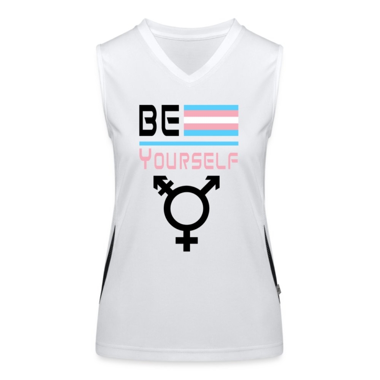 be-yourself-transgender-pride-funktionelles-kontrast-tank-top-fuer-frauen-weiss-schwarz