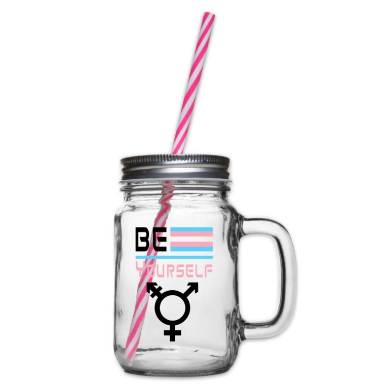 be-yourself-transgender-pride-henkelglas-mit-schraubdeckel-klar