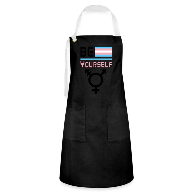 be-yourself-transgender-pride-kontrastschuerze-schwarz-weiss