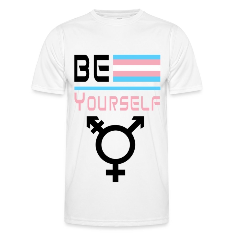be-yourself-transgender-pride-maenner-funktions-t-shirt-weiss