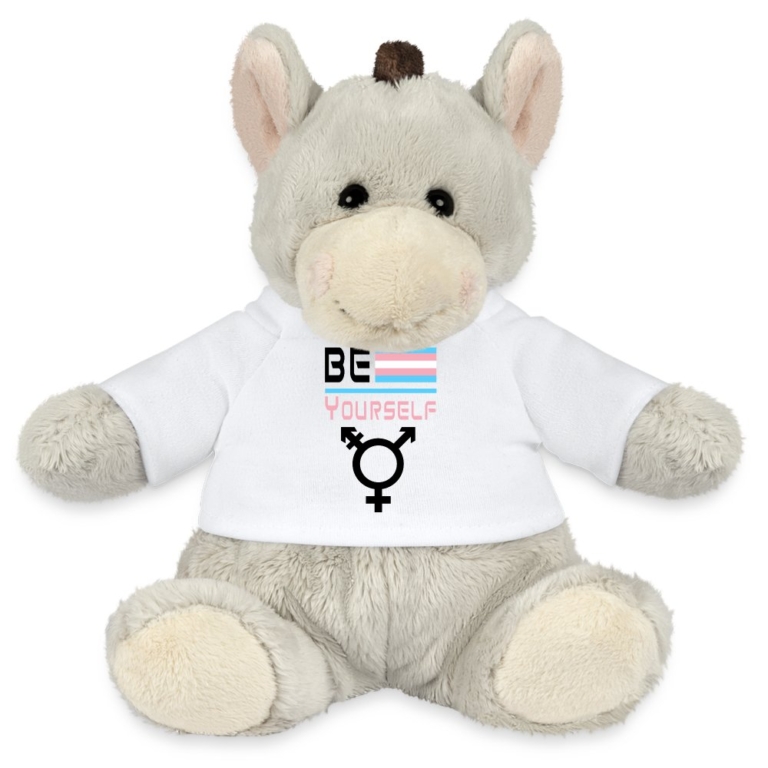 be-yourself-transgender-pride-minifeet-esel-pelle-weiss