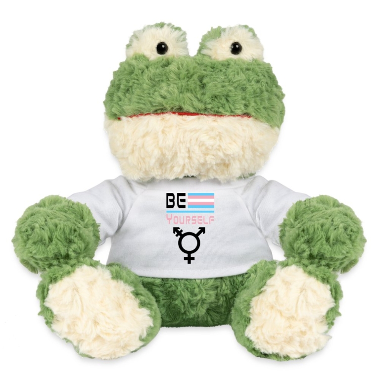 be-yourself-transgender-pride-minifeet-frosch-torge-weiss