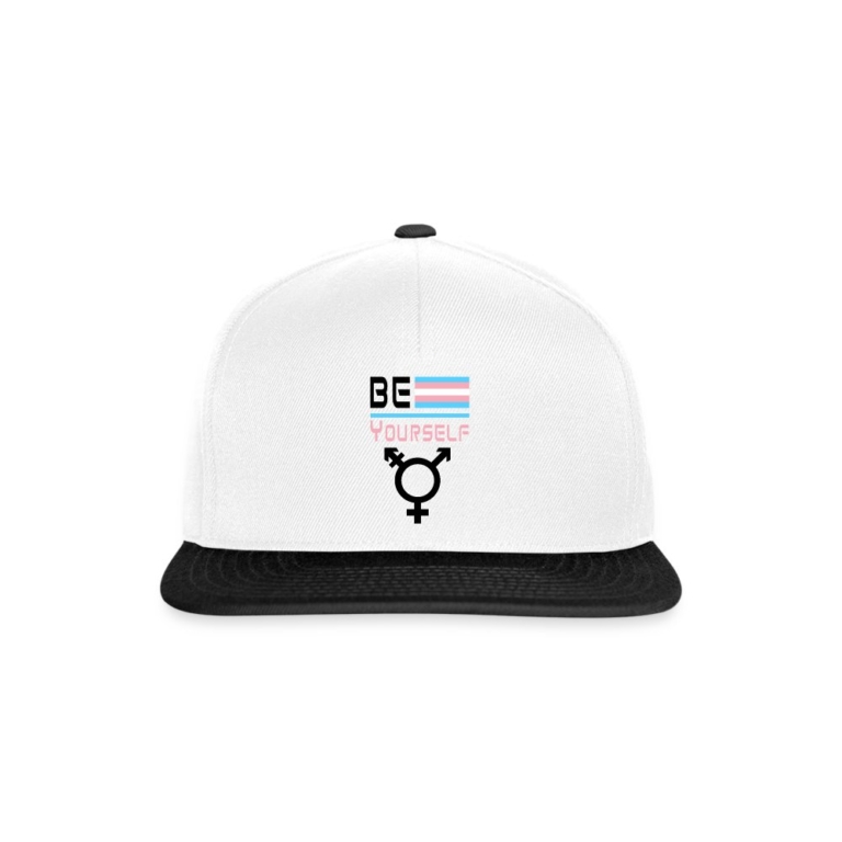be-yourself-transgender-pride-snapback-cap-weiss-schwarz