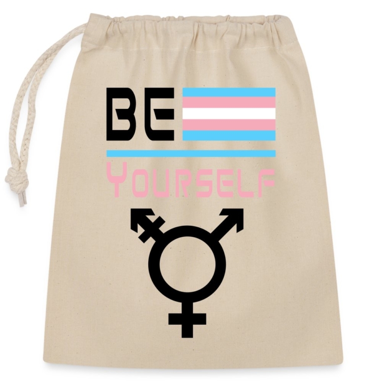 be-yourself-transgender-pride-verschliessbarer-geschenkbeutel-aus-baumwolle-25x30cm-natur