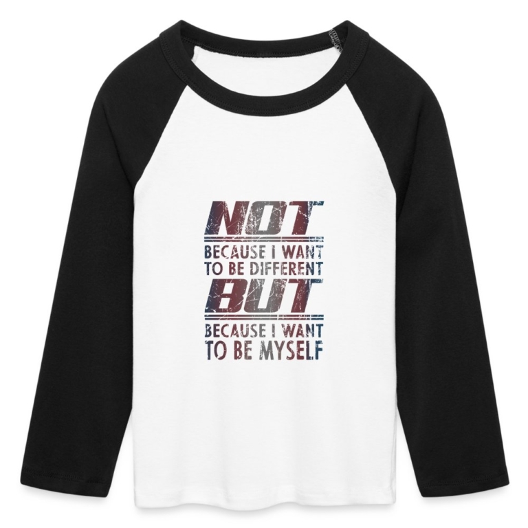 because-i-want-to-be-myself-cropped-frauen-long-sleeve-weiss-schwarz