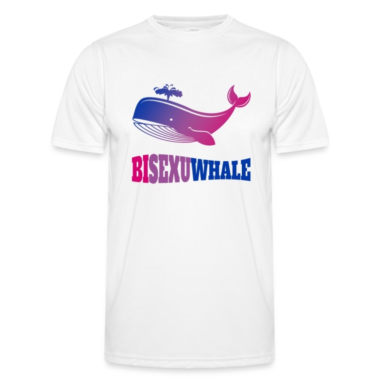 bisexuwhale-maenner-funktions-t-shirt-weiss