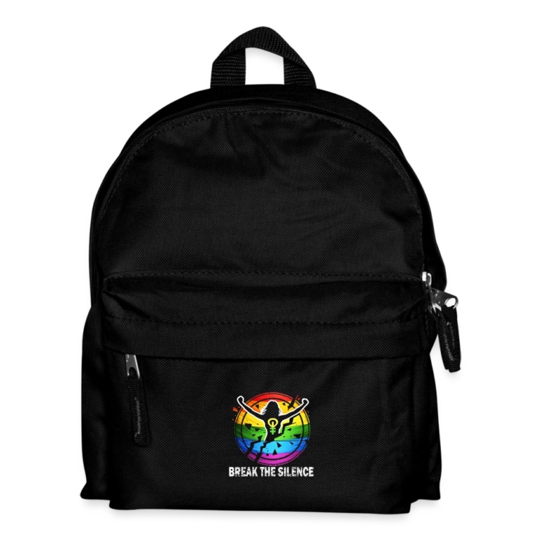 break-the-silence-kinder-rucksack-schwarz