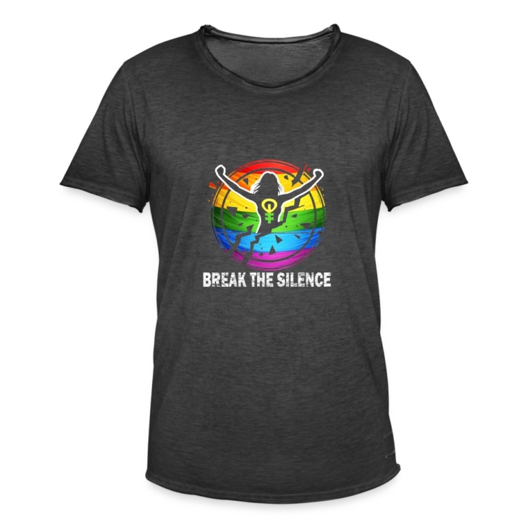 break-the-silence-maenner-vintage-t-shirt-vintage-schwarz