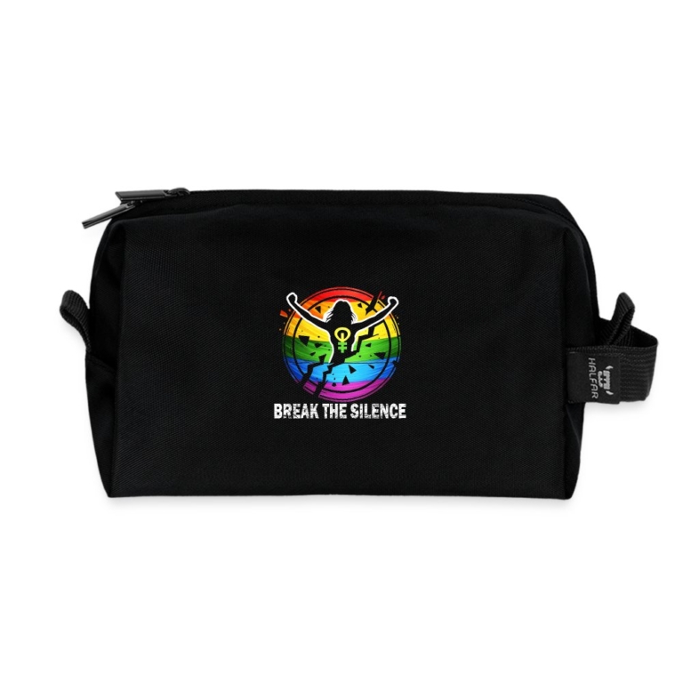 break-the-silence-recycelte-kulturtasche-schwarz