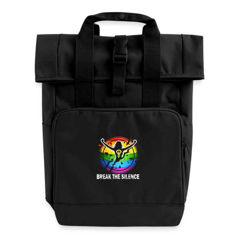 break-the-silence-rolltop-rucksack-mit-zwei-griffen-schwarz