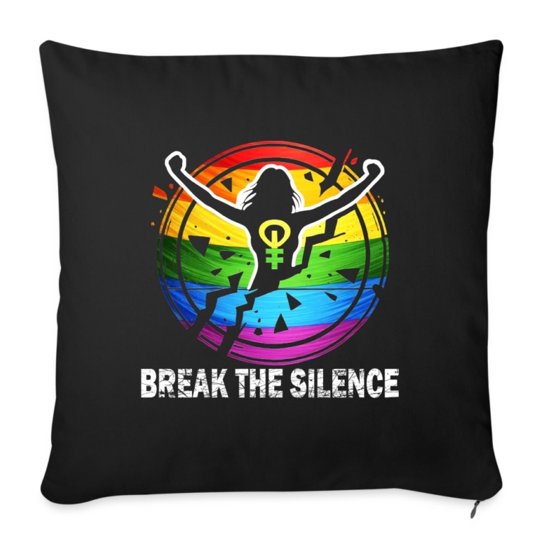 break-the-silence-sofakissen-mit-fuellung-45-x-45-cm-schwarz