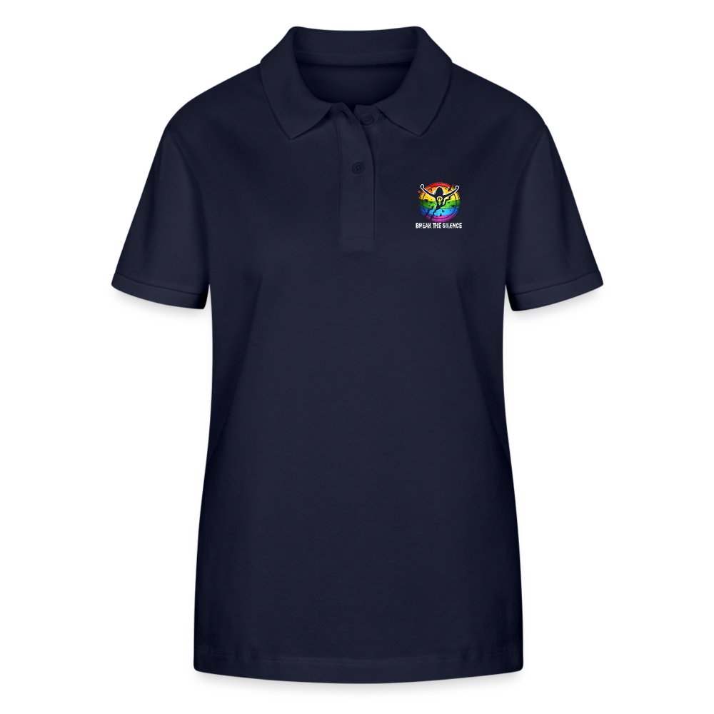 Break the Silence - Stanley/Stella Frauen Bio-Poloshirt ELLISER Navy