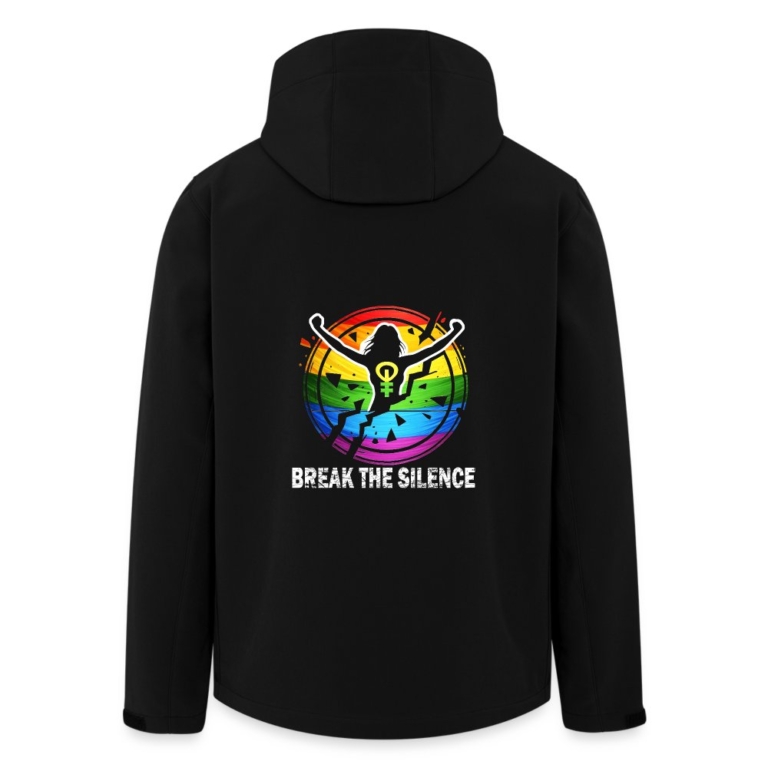 break-the-silence-stanleystella-maenner-recycled-softshell-jacke-discoverer-schwarz