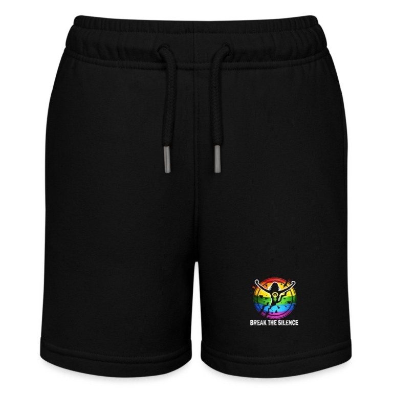 break-the-silence-stanleystella-teenager-bio-joggingshorts-mini-bolter-schwarz