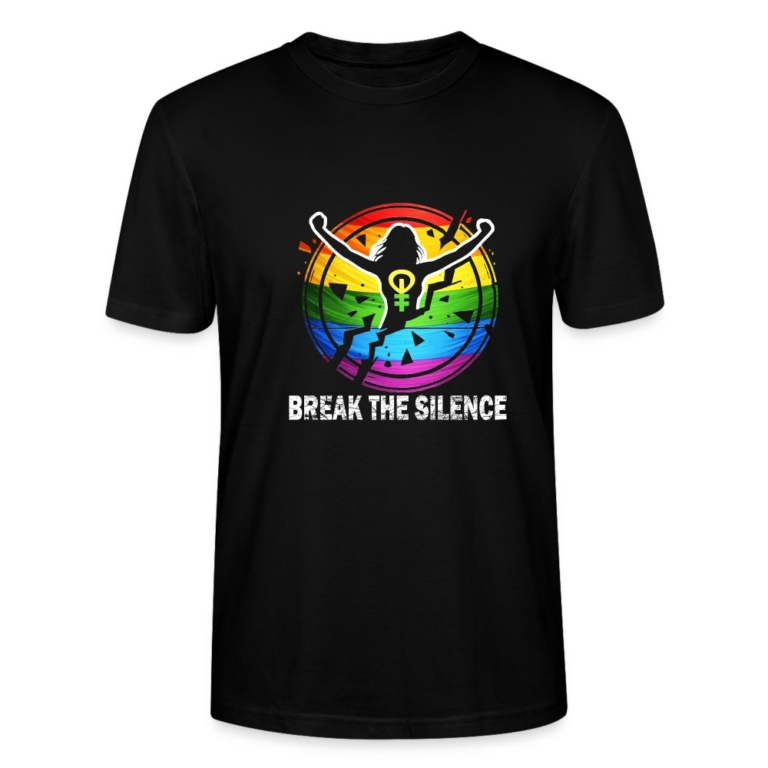 break-the-silence-stanleystella-unisex-bio-t-shirt-crafter-schwarz