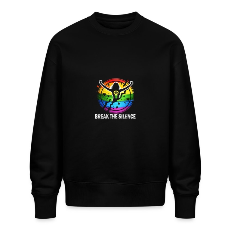 break-the-silence-stanleystella-unisex-oversize-bio-pullover-radder-schwarz