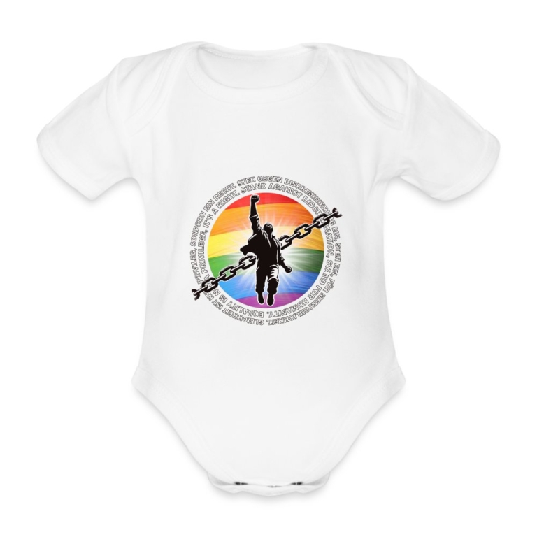 breaking-chains-for-equality-baby-bio-kurzarm-body-weiss