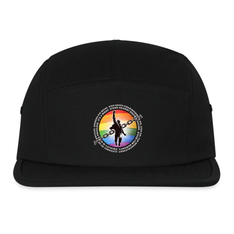 breaking-chains-for-equality-canvas-camper-cap-schwarz