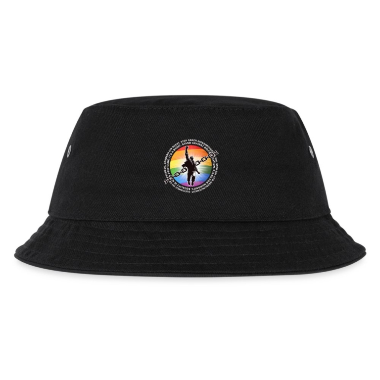 breaking-chains-for-equality-kinder-bucket-hat-schwarz