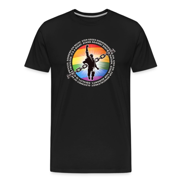 breaking-chains-for-equality-maenner-premium-bio-t-shirt-schwarz