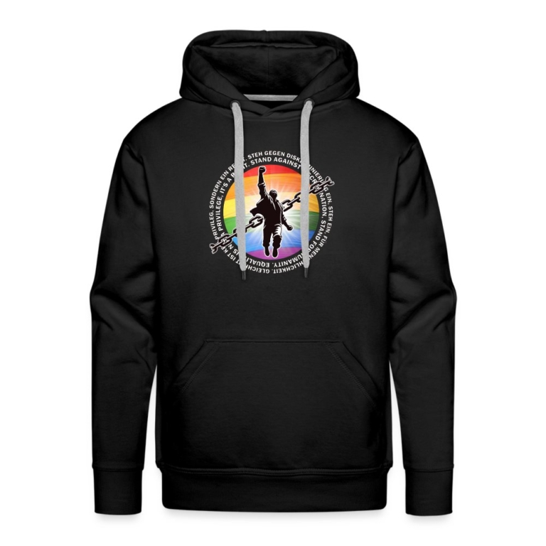 breaking-chains-for-equality-maenner-premium-hoodie-schwarz