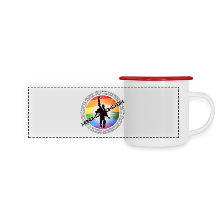 breaking-chains-for-equality-panorama-emaille-tasse-weiss-rot