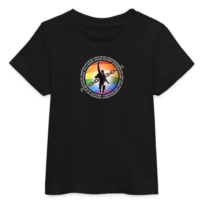 breaking-chains-for-equality-stanleystella-baby-bio-t-shirt-baby-creator-schwarz