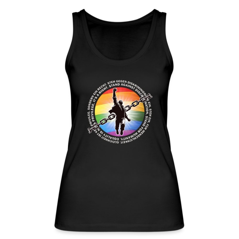 breaking-chains-for-equality-stanleystella-frauen-bio-tank-top-schwarz