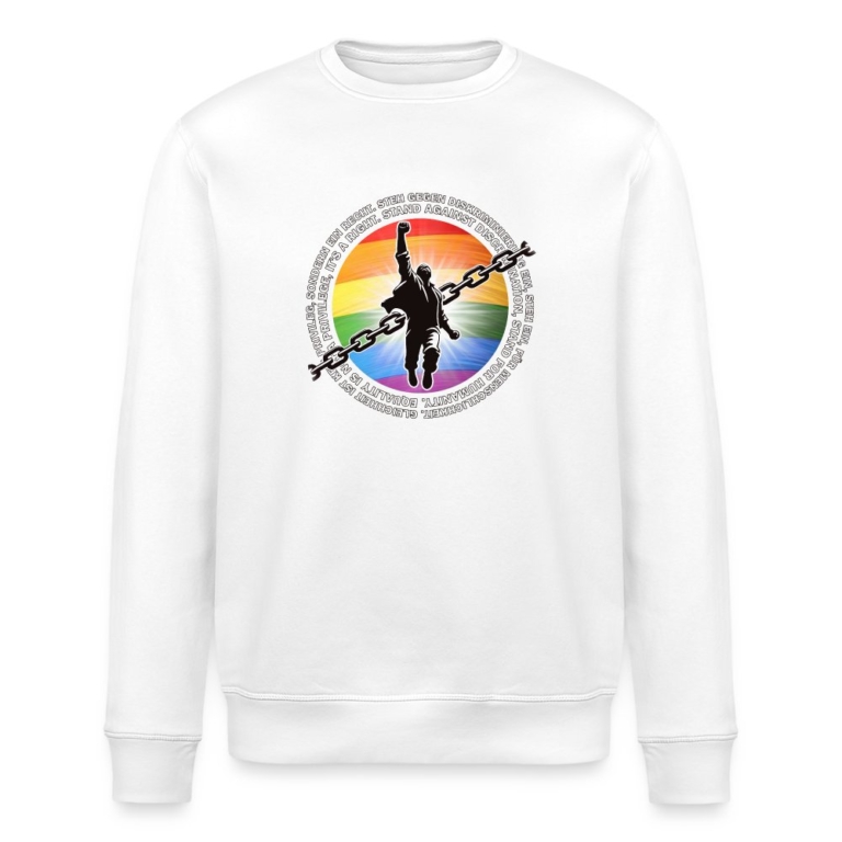 breaking-chains-for-equality-stanleystella-unisex-bio-sweatshirt-roller-weiss