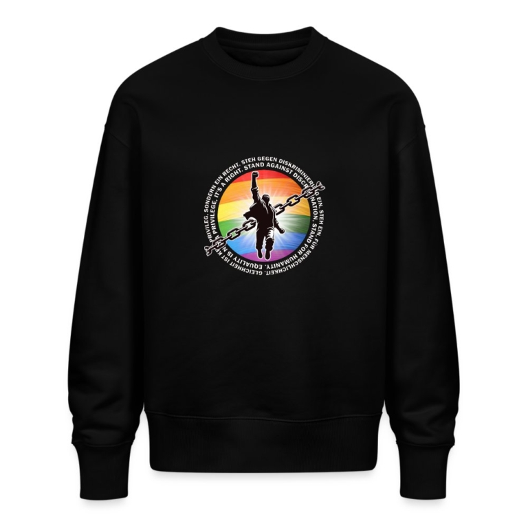 breaking-chains-for-equality-stanleystella-unisex-oversize-bio-pullover-radder-schwarz