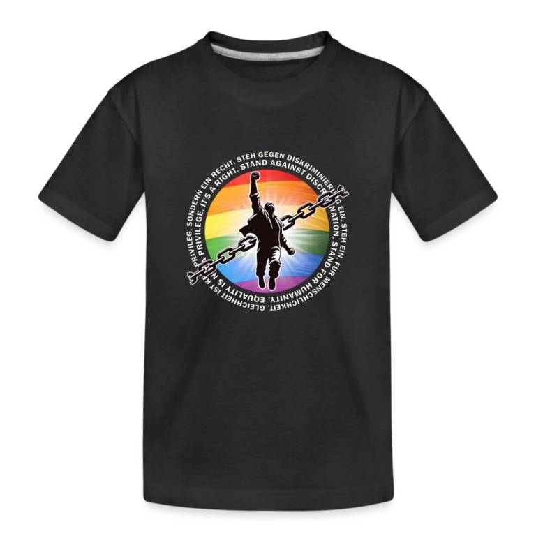 breaking-chains-for-equality-teenager-premium-bio-t-shirt-schwarz