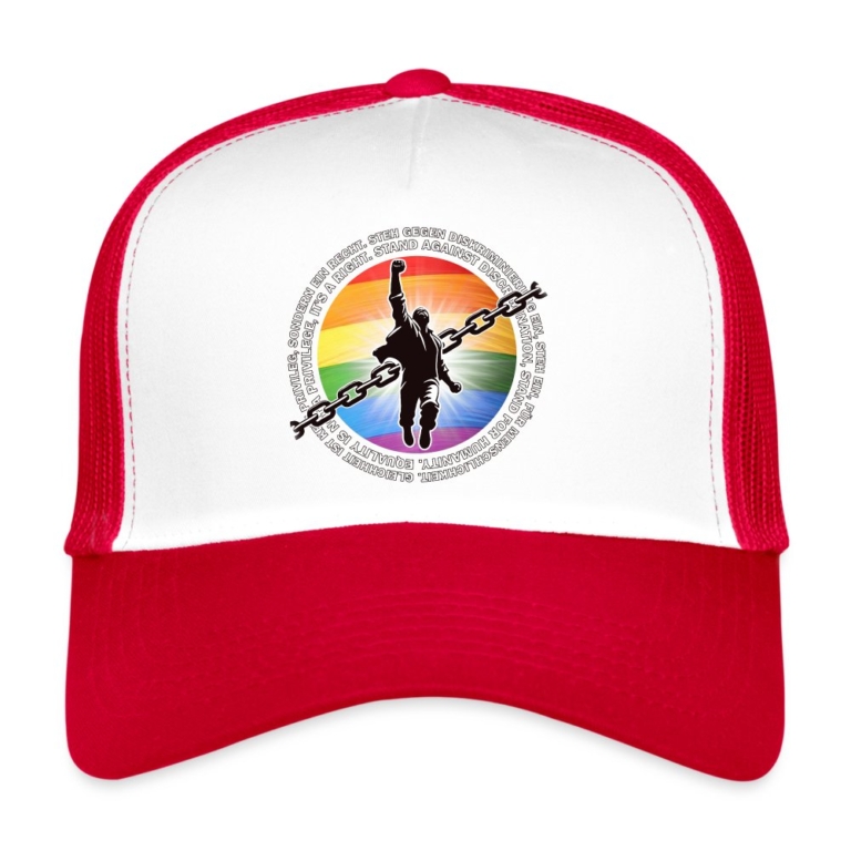 breaking-chains-for-equality-trucker-cap-weiss-rot