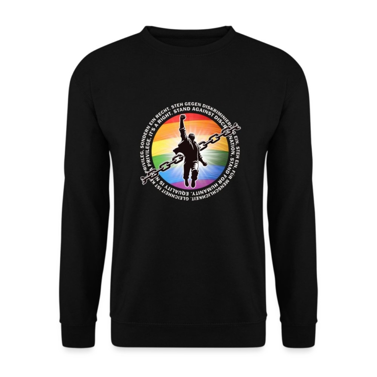 breaking-chains-for-equality-unisex-pullover-schwarz