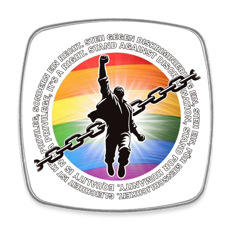 breaking-chains-for-equality-viereckiger-kuehlschrankmagnet-weiss