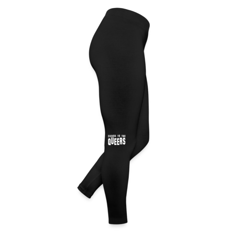 cheers-to-the-queers-frauen-jersey-leggings-schwarz