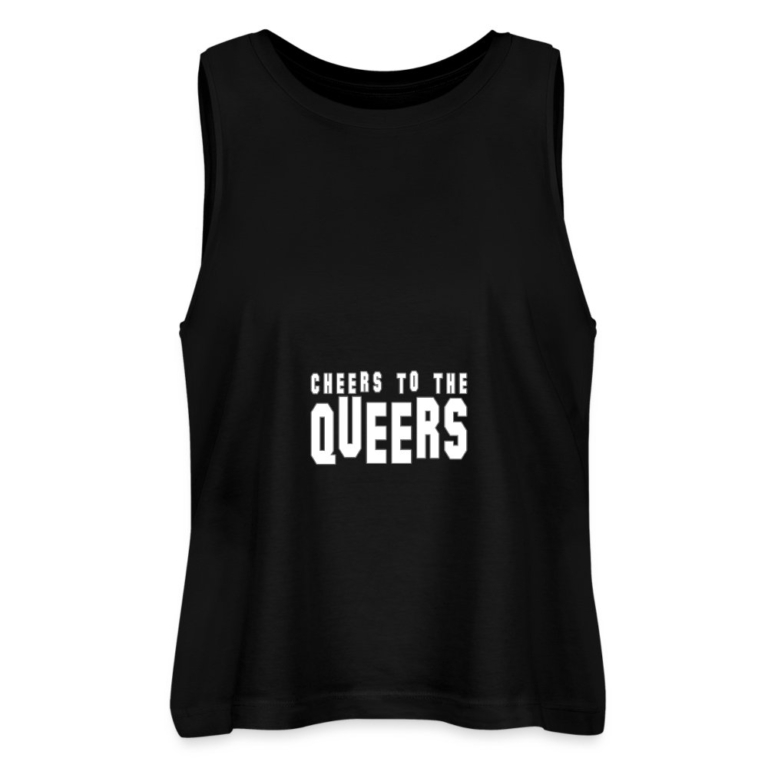 cheers-to-the-queers-stanleystella-frauen-cropped-bio-tank-top-dancer-schwarz