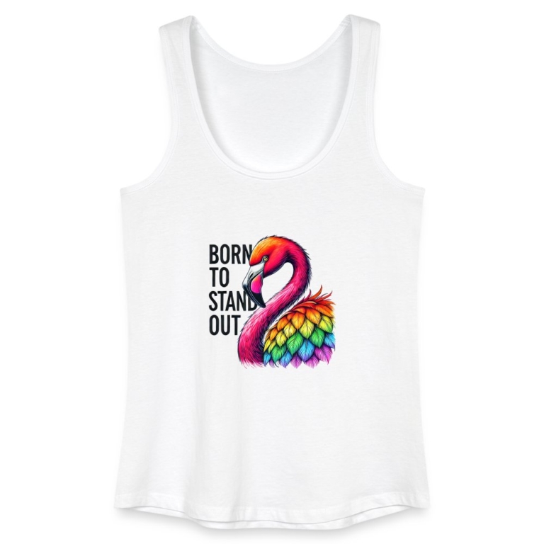 flamingo-in-pride-farben-frauen-bio-tank-top-weiss