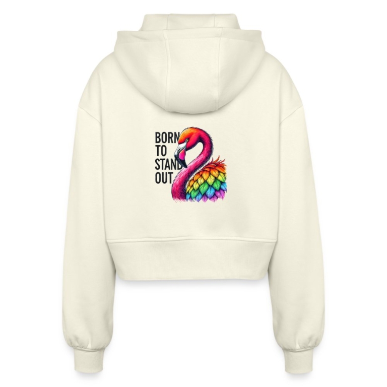 flamingo-in-pride-farben-frauen-oversized-cropped-kapuzenjacke-natur