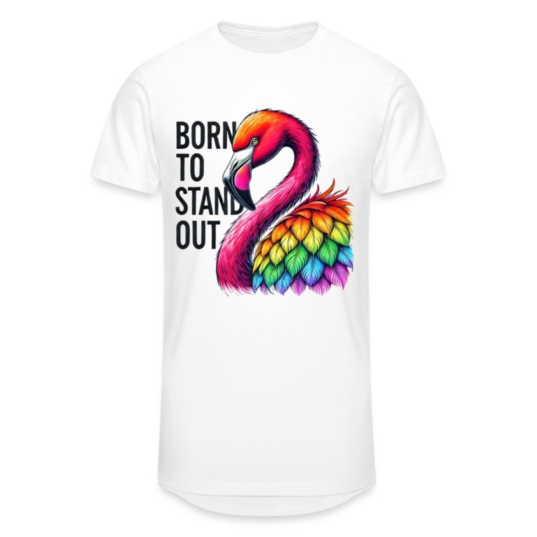 flamingo-in-pride-farben-maenner-urban-longshirt-weiss