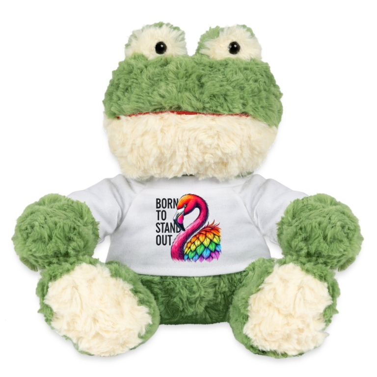 flamingo-in-pride-farben-minifeet-frosch-torge-weiss