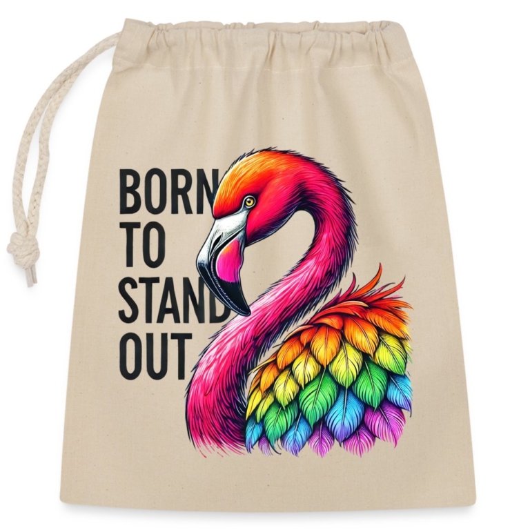 flamingo-in-pride-farben-verschliessbarer-geschenkbeutel-aus-baumwolle-25x30cm-natur