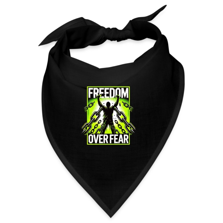freedom-over-fear-bandana-schwarz