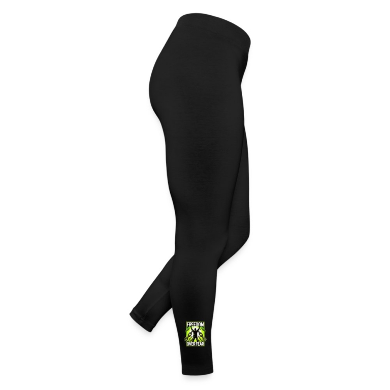 freedom-over-fear-frauen-jersey-leggings-schwarz