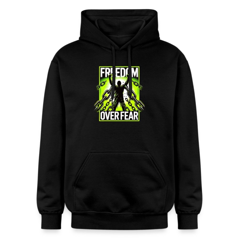 freedom-over-fear-gildan-unisex-softstyle-midweight-hoodie-schwarz