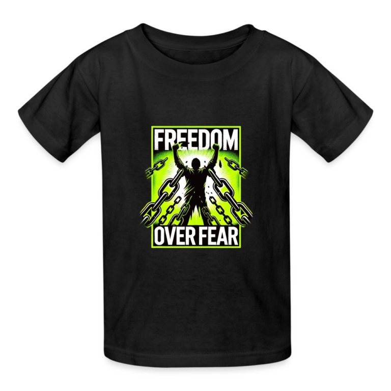 freedom-over-fear-kinder-t-shirt-von-russell-schwarz