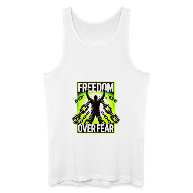 freedom-over-fear-maenner-bio-tank-top-weiss