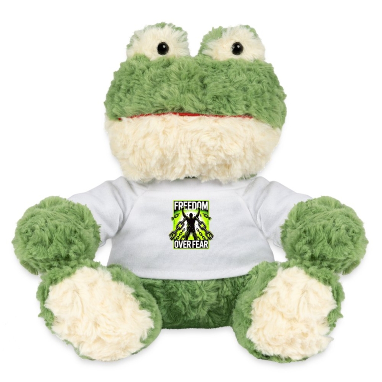 freedom-over-fear-minifeet-frosch-torge-weiss