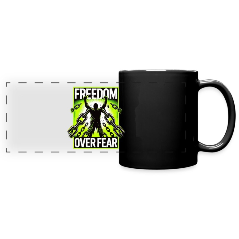 freedom-over-fear-panoramatasse-farbig-schwarz