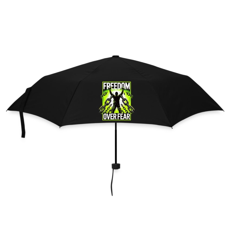 freedom-over-fear-regenschirm-klein-schwarz