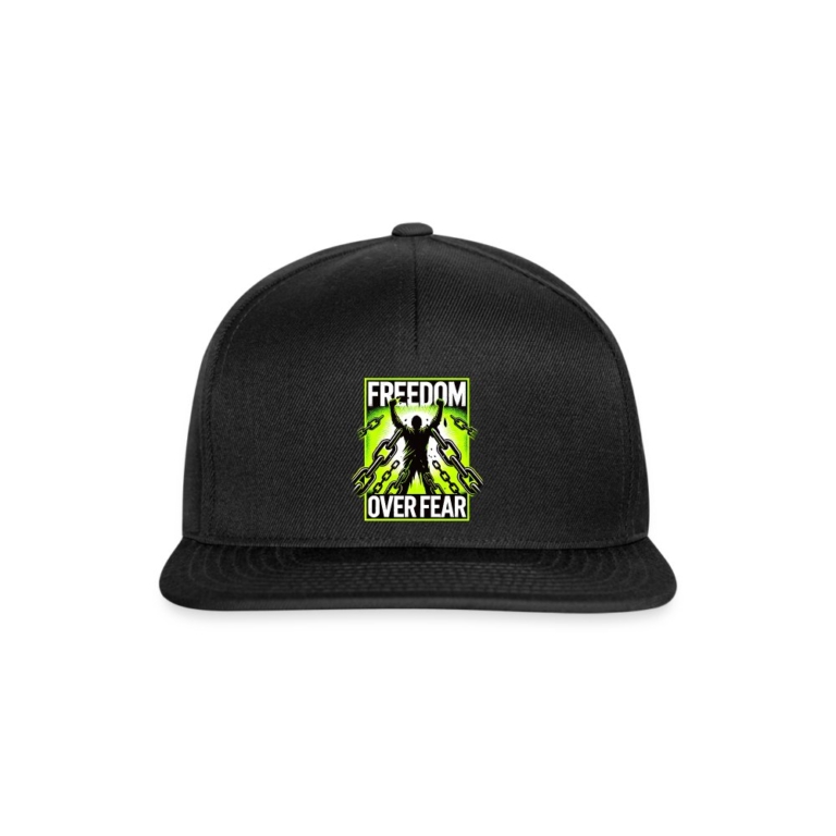 freedom-over-fear-snapback-cap-schwarz-schwarz
